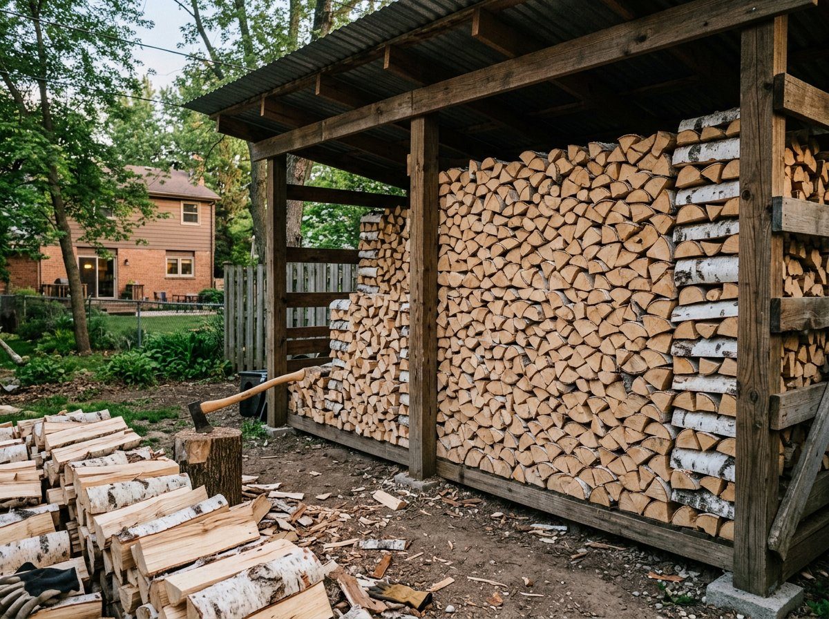Липа + берёза — 18 м³ — улица Посадская, 12